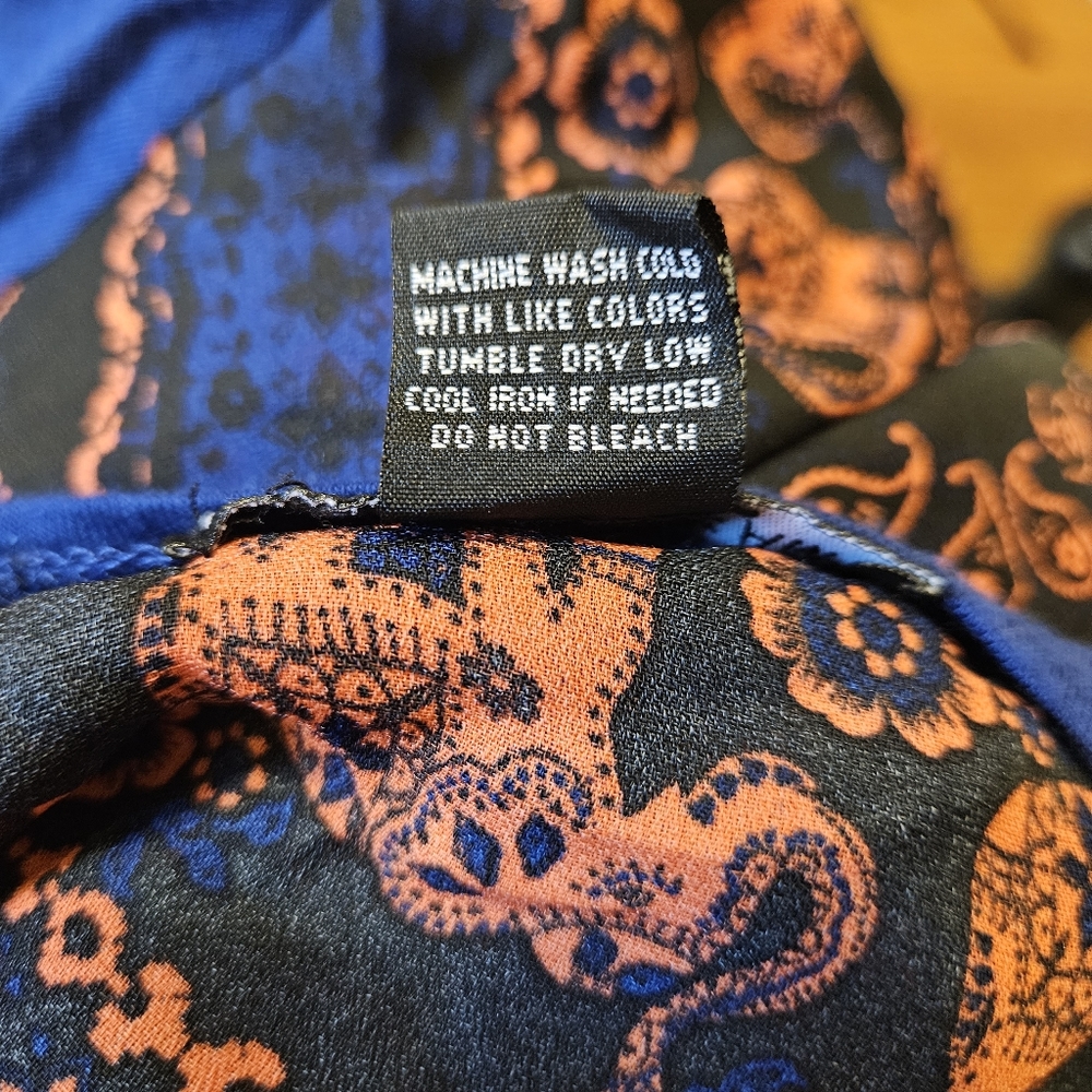 American Dream Navy Shirt with Elephant Print - Picture 8 of 8